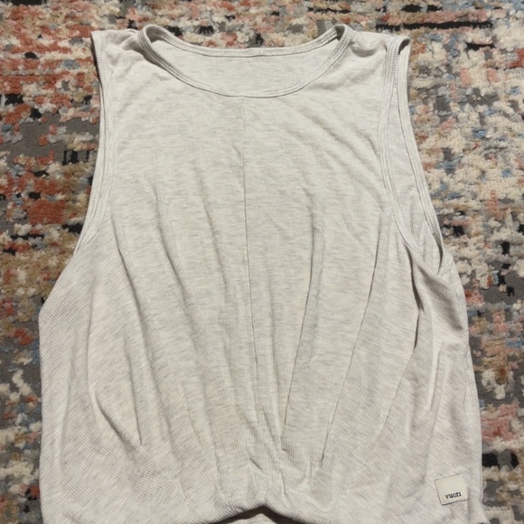 Vuori Cream Crescent Athletic Tank - Picture 2 of 3